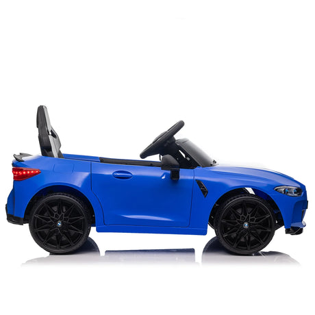 BMW Licensed 12v Kids Ride-On Car With Bluetooth Music - Omega Lifestyles