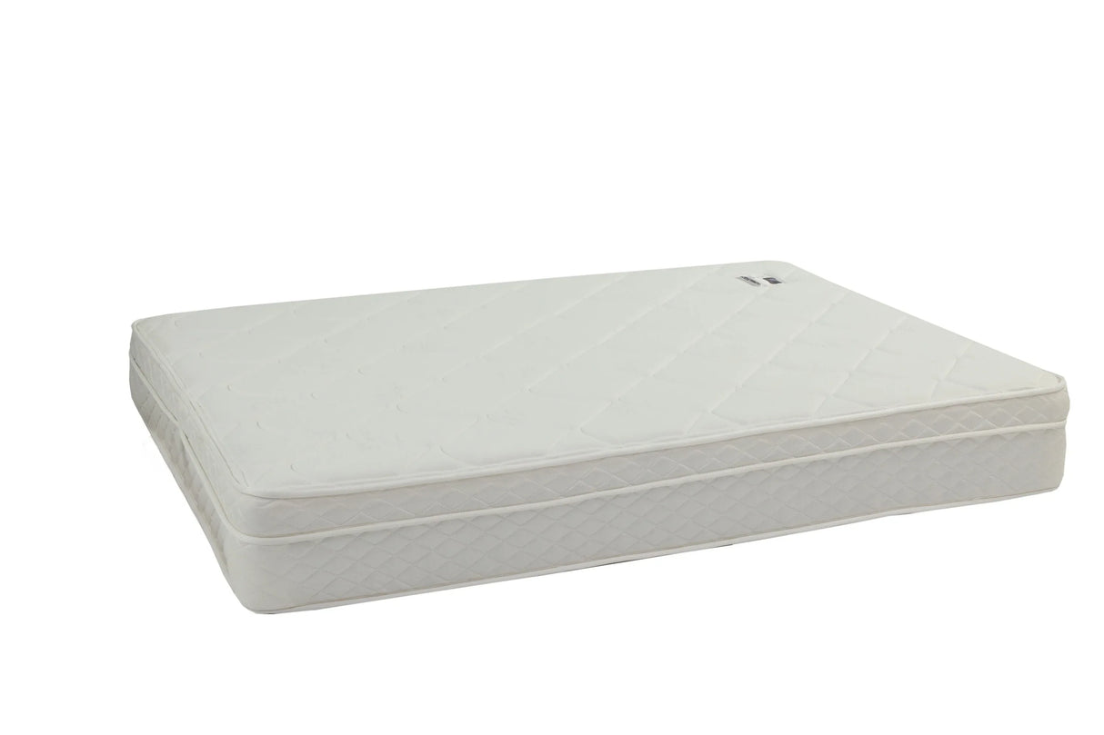 Full Medium 9-Inch Bonnell Coil Euro Top Mattress - Omega Lifestyles