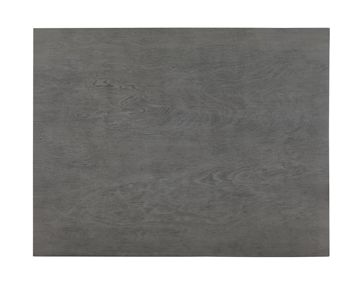 Graham 3-Piece Gray Wood Fabric Dining Table Set - Omega Lifestyles