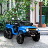 Kids 12V 4x4 Electric Ride-On Car With Remote Control - Omega Lifestyles