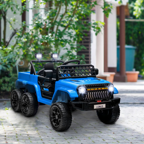 Kids 12V 4x4 Electric Ride-On Car With Remote Control - Omega Lifestyles