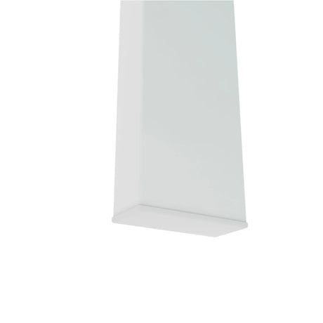 Modern Rectangle Glass Coffee Table With Double Storage - Omega Lifestyles