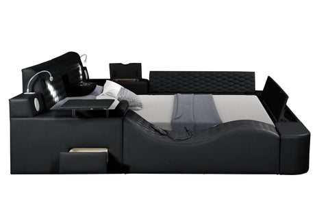 Remote-Controlled Massage Chaise Lounge Bed Frame - Omega Lifestyles