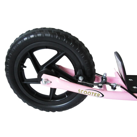 Kids Adjustable Height Big Wheel Steel Kick Scooter - Omega Lifestyles