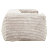 Large Soft Memory Foam Bean Bag Sofa With Armrest - Omega Lifestyles