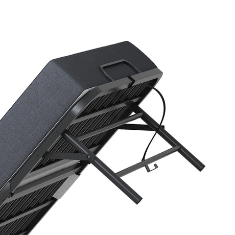 Twin Medium 5-Inch Memory Foam Folding Bed Frame - Omega Lifestyles