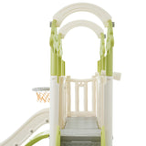 8-in-1 Toddler Freestanding Slide Climber Playset - Omega Lifestyles