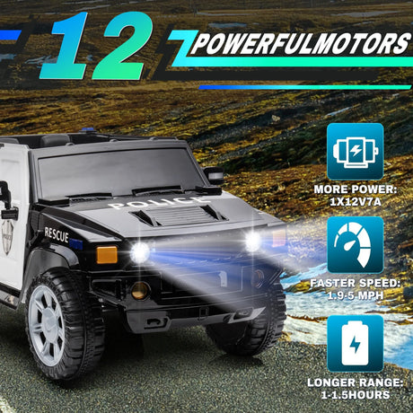 Electric Ride-On Car With Remote Control And Music - Omega Lifestyles