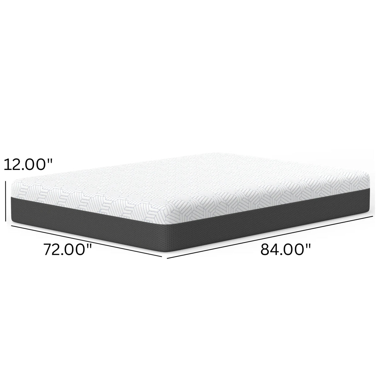 Soft 12-Inch Phase Change Cooling Memory Foam California King Mattress - Omega Lifestyles