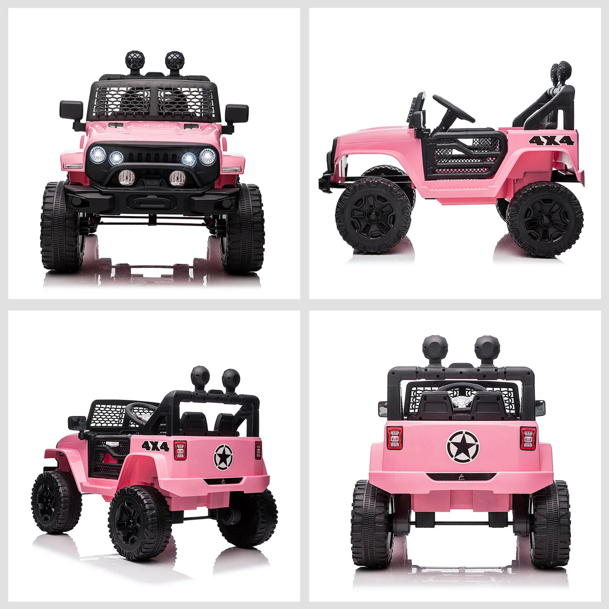 12V Electric Kids Ride On Truck With Parent Remote Control - Omega Lifestyles