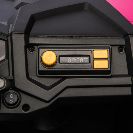 24V Dual-Seat Kids Ride-On UTV With Remote Control - Omega Lifestyles