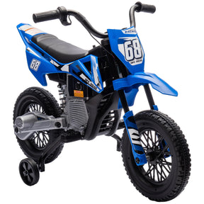12V Electric Toddler Dirt Bike With Training Wheels - Omega Lifestyles