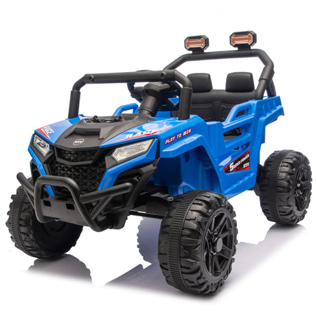 12V Dual-Drive Kids Ride On UTV With Suspension - Omega Lifestyles