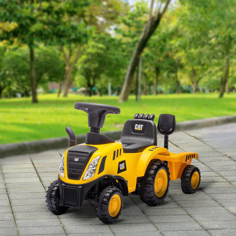 Caterpillar Licensed Ride On Tractor Excavator Toy - Omega Lifestyles