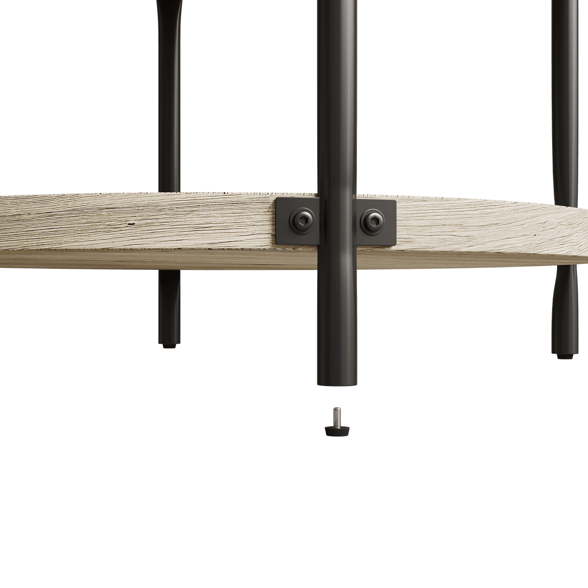 Modern Minimalist Double-Layer Wooden Coffee Table - Sleep Galleria