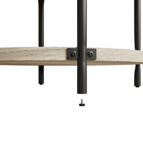 Modern Minimalist Double-Layer Wooden Coffee Table - Sleep Galleria