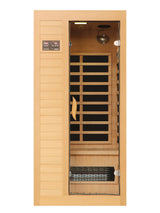 Hemlock Wood Low EMF FAR Infrared Sauna For Home Indoor - Omega Lifestyles