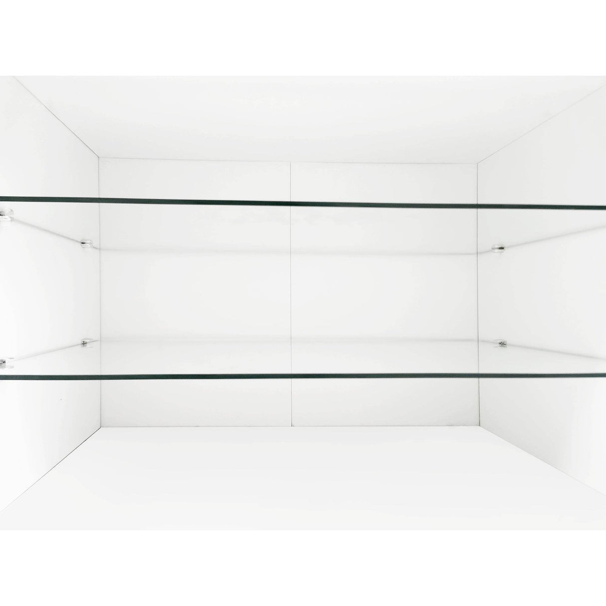 White Modern LED Light Particle Board TV Stand - Sleep Galleria