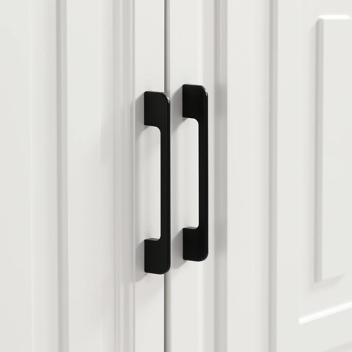 Modern White Particle Board MDF TV Stand Cabinet - Omega Lifestyles