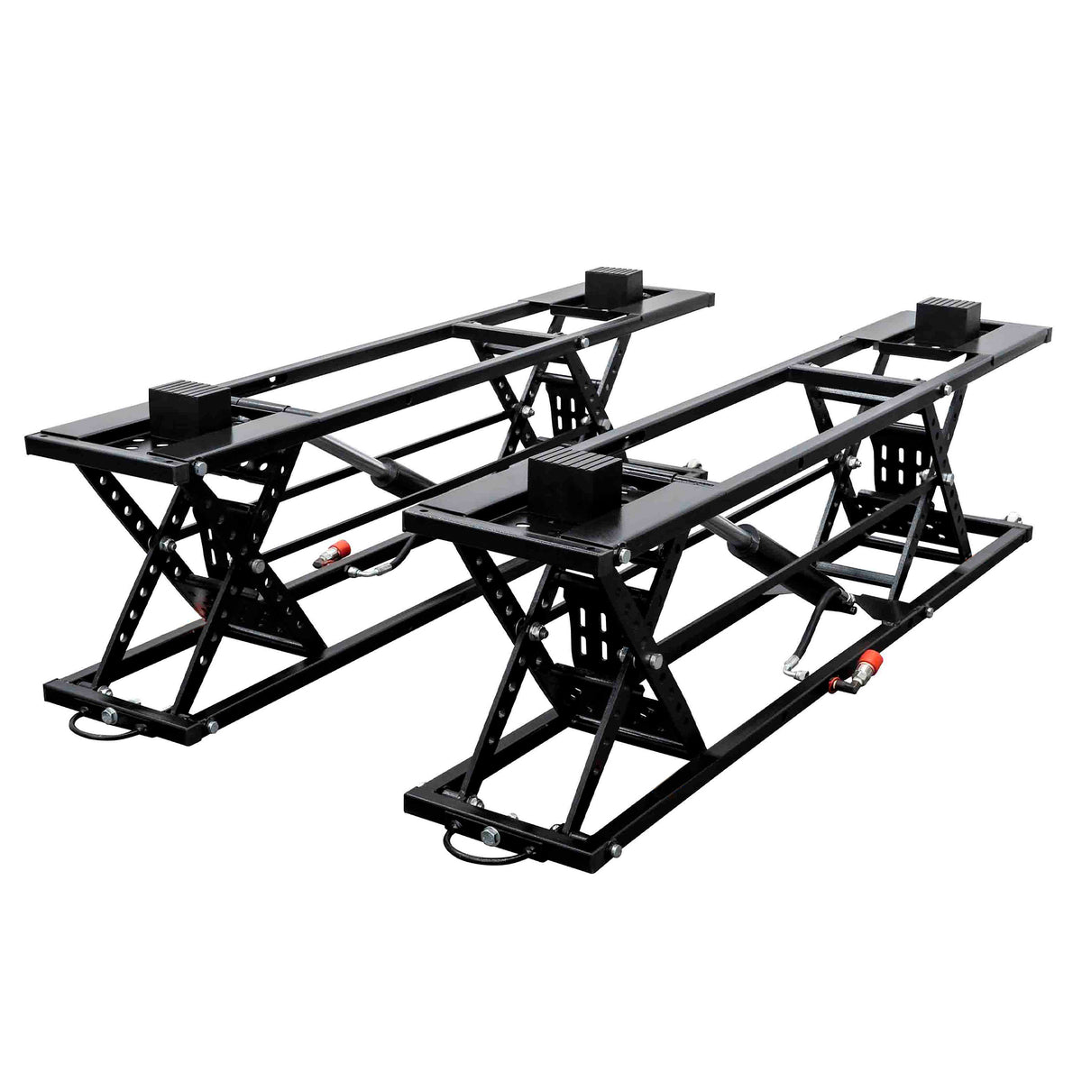 Heavy-Duty Portable Steel Car Lift With Mechanical Locks