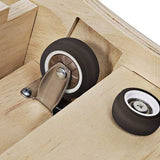 Solid Wood Indoor Cat Exercise Running Wheel - Sleep Galleria