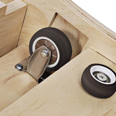 Solid Wood Indoor Cat Exercise Running Wheel - Sleep Galleria