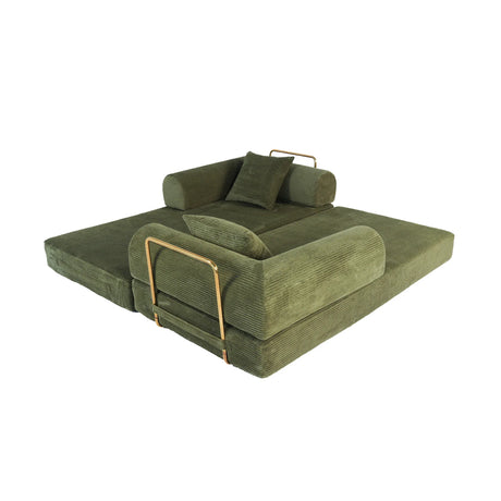 Foldable Memory Foam Sofa Bed With Pillows - Omega Lifestyles