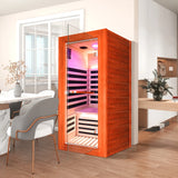 Wooden Infrared Sauna Room With Bluetooth Speakers - Omega Lifestyles