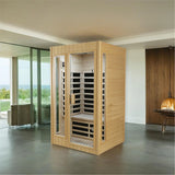 Two-Person Hemlock Far Infrared Indoor Sauna Room - Omega Lifestyles