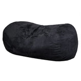 Microfiber Foam Filled Cylindrical Suede Bean Bag Chair - Omega Lifestyles
