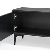 Antique Particle Board TV Stand With LED Lighting - Omega Lifestyles