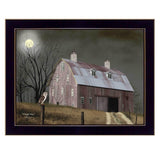 Midnight Moon Framed Paper Wall Art Decor - Omega Lifestyles