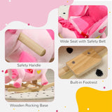 Plush Pink Toddler Rocking Unicorn With 32 Songs - Omega Lifestyles