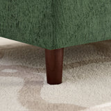 Modern Olive Green Foam Pet Sofa With Armrests And Backrest - Omega Lifestyles