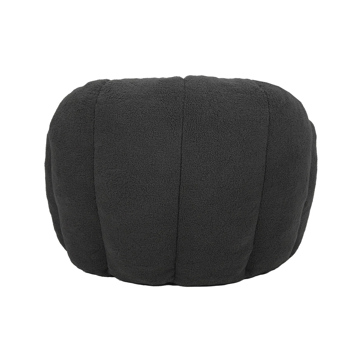 Plush High-Density Foam Teddy Fabric Bean Bag Chair - Omega Lifestyles