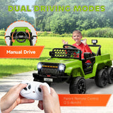 12V 4x4 Kids Electric Ride-On Car With Remote Control - Omega Lifestyles