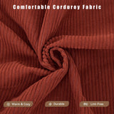 Modular Folding Convertible Corduroy Sofa Bed - Omega Lifestyles