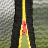 15-Inch Galvanized Steel Frame Safety Trampoline With Hoop - Omega Lifestyles