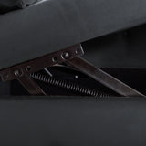 Classic Velvet Storage Chaise Lounge With Pillow - Omega Lifestyles