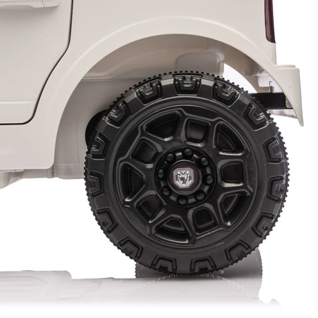 Licensed Dodge RAM 3500 12V Dual Motor Kids Ride-On Truck - Omega Lifestyles