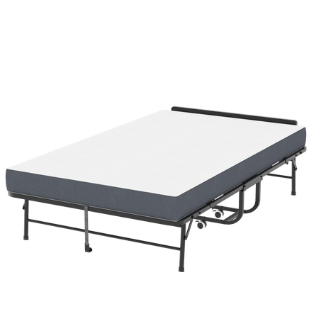 Twin Medium 5-Inch Memory Foam Folding Bed Frame - Omega Lifestyles