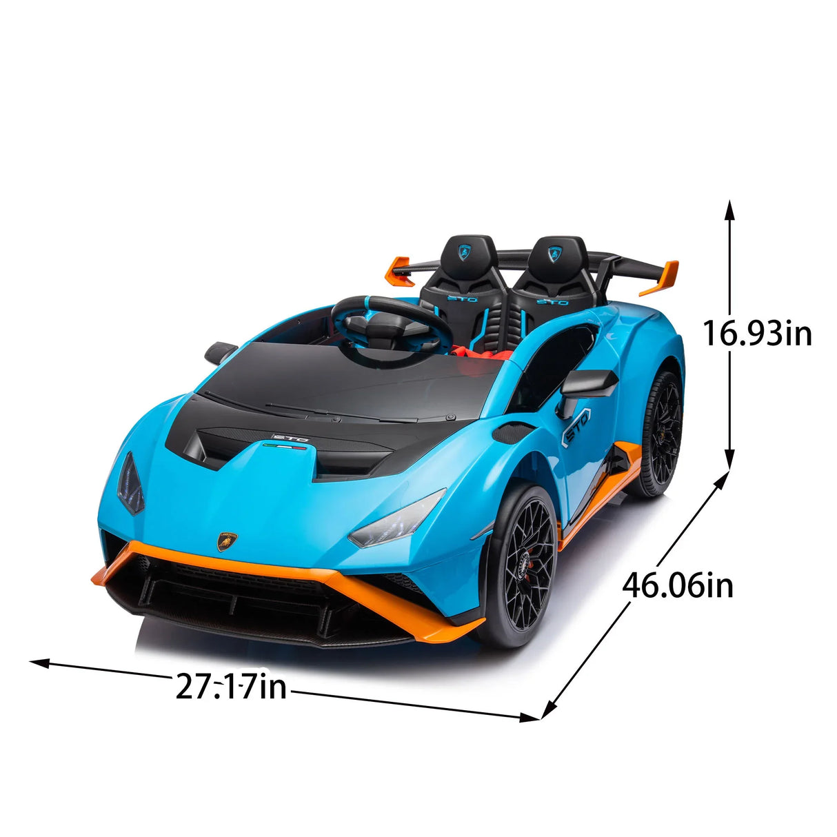 Licensed Lamborghini 24V Kids Electric Ride-On Car - Omega Lifestyles