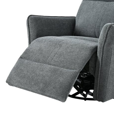 Power Swivel Rocker Recliner Chair With USB Ports - Omega Lifestyles