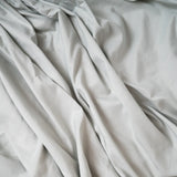 Twin Brushed Microfiber Sheet Set Pewter - Omega Lifestyles