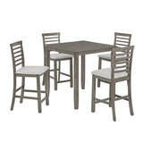 5-Piece Retro Style Dining Table And Chairs Set - Omega Lifestyles