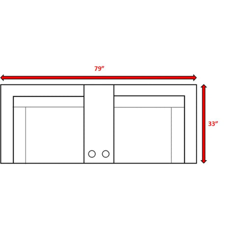 2-Person Modern Rattan Wicker Outdoor Seating Group - Omega Lifestyles