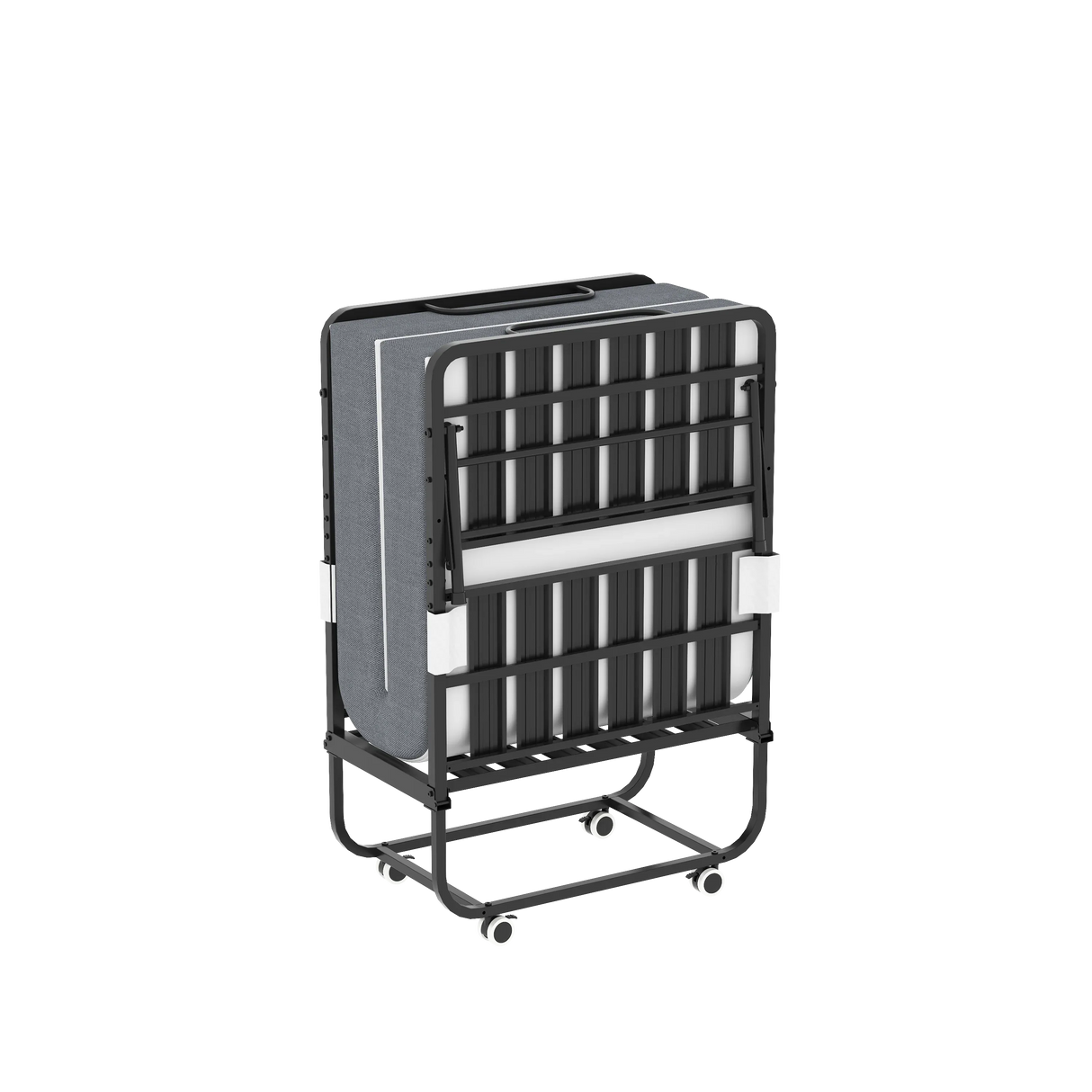 Twin Medium 5-Inch Memory Foam Folding Bed Frame - Omega Lifestyles