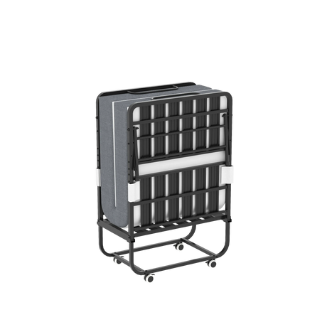 Twin Medium 5-Inch Memory Foam Folding Bed Frame - Omega Lifestyles