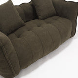 Chenille Twin Cozy Bean Bag Chair With Foam Core - Omega Lifestyles
