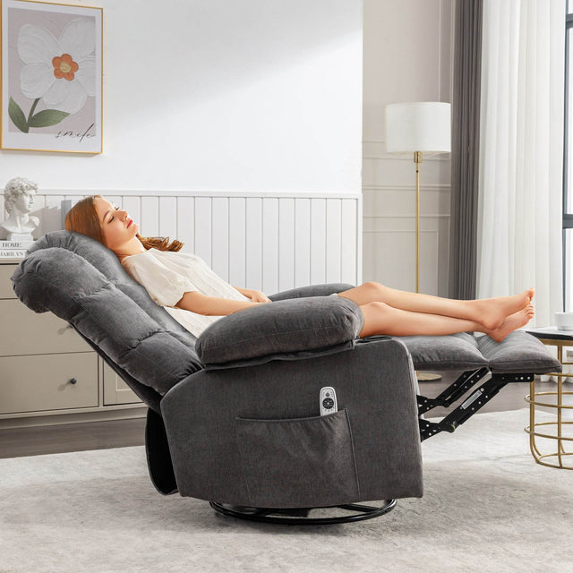 Soft Rocking Massage Recliner Chair With Heating - Omega Lifestyles